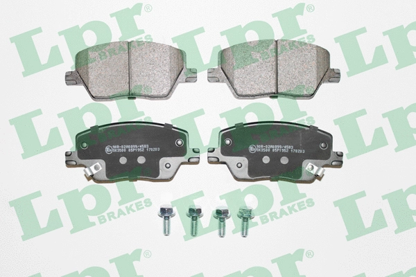 Brake Pad Set, disc brake (05P1952)