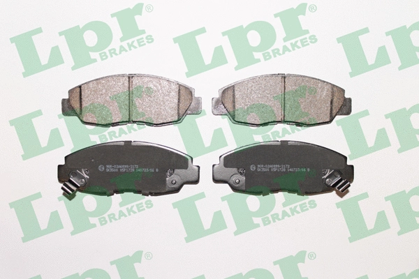 Brake Pad Set, disc brake (05P1728)