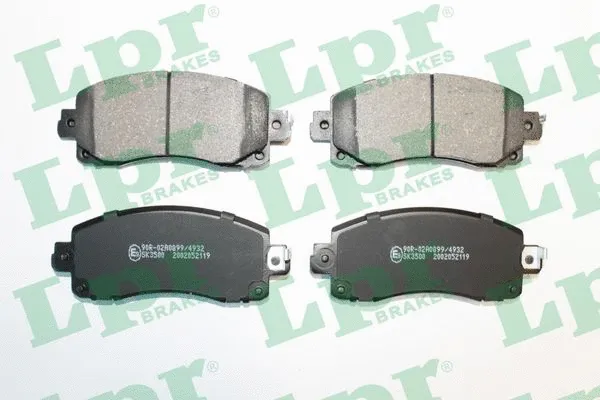 Brake Pad Set, disc brake (05P2119)