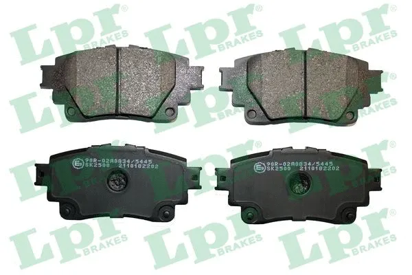 Brake Pad Set, disc brake (05P2202)