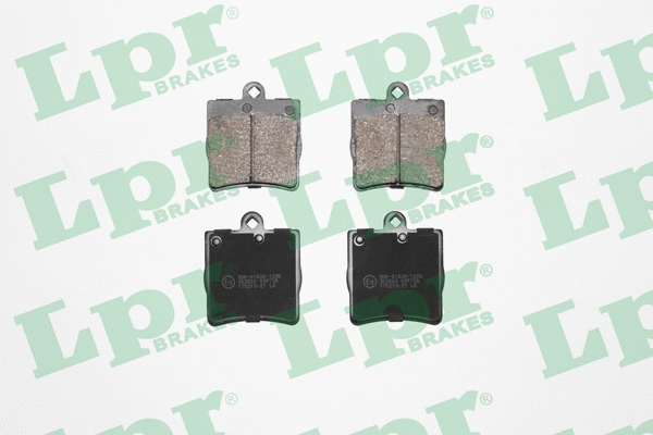 Brake Pad Set, disc brake (05P726)