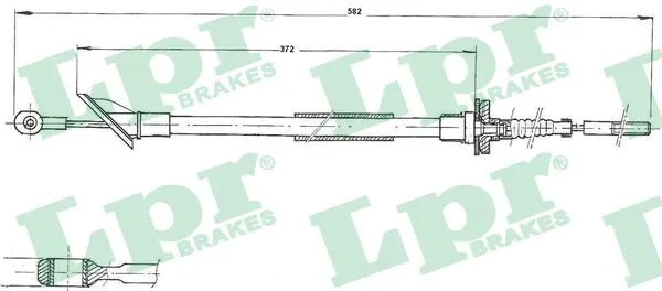 Cable Pull, clutch control (C0067C)