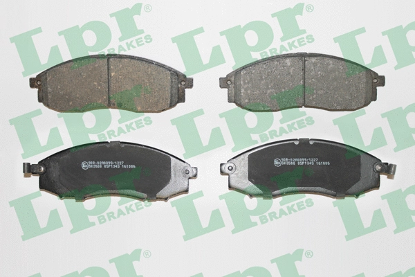 Brake Pad Set, disc brake (05P1343)