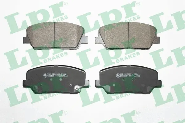 Brake Pad Set, disc brake (05P1960)