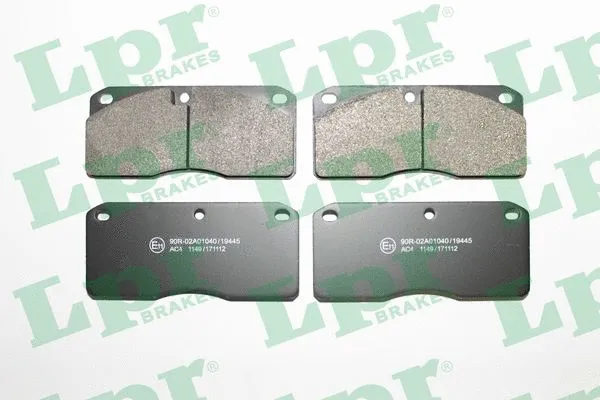 Brake Pad Set, disc brake (05P1149)