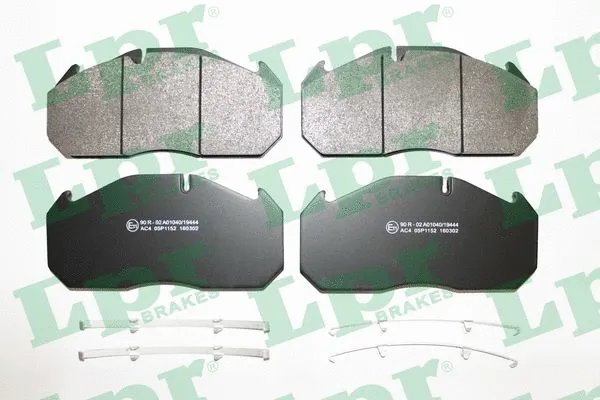 Brake Pad Set, disc brake (05P1152)