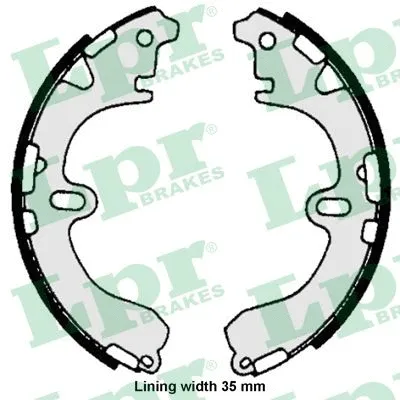 Brake Shoe Set (06720)