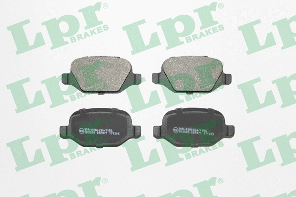 Brake Pad Set, disc brake (05P871)