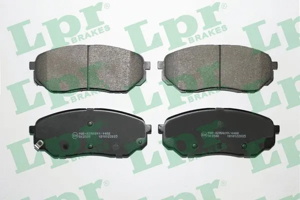 Brake Pad Set, disc brake (05P2035)