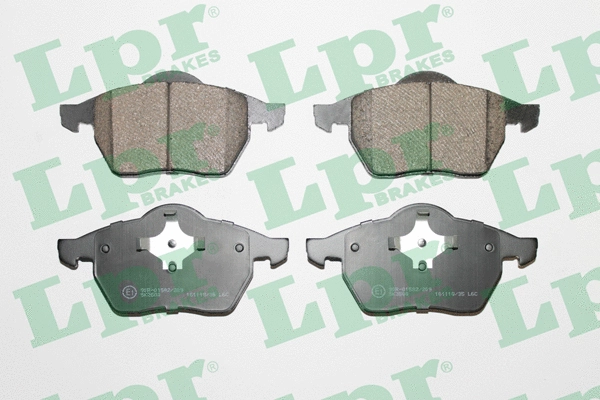 Brake Pad Set, disc brake (05P639)