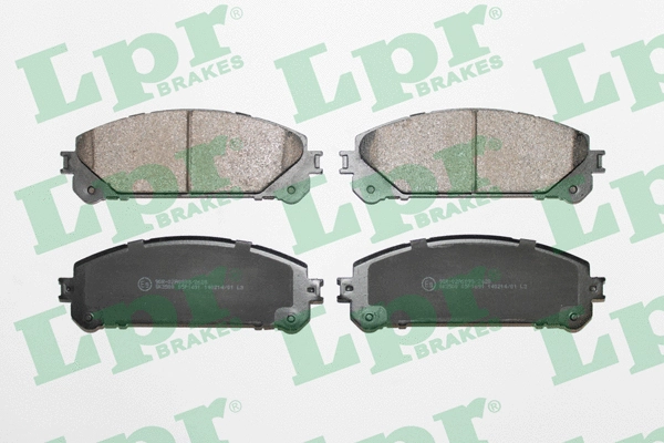 Brake Pad Set, disc brake (05P1691)