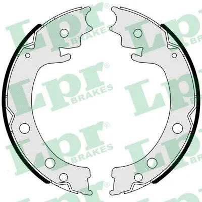 Brake Shoe Set, parking brake (01041)