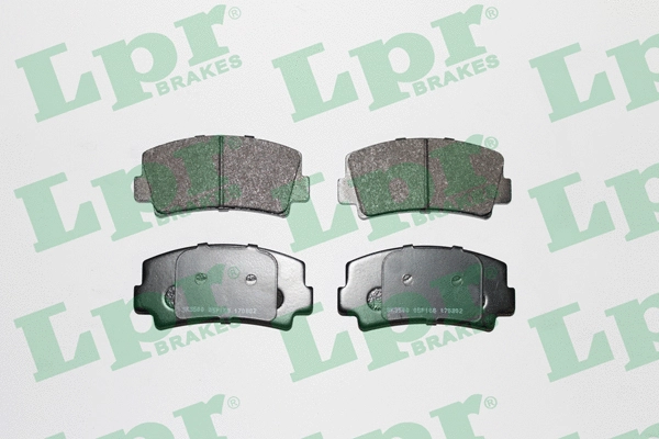 Brake Pad Set, disc brake (05P168)