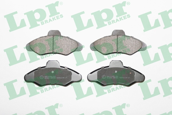 Brake Pad Set, disc brake (05P383)