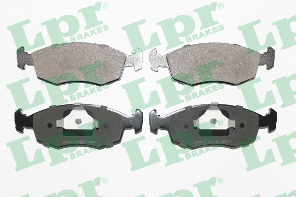 Brake Pad Set, disc brake (05P678)