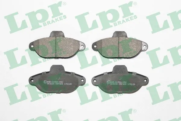 Brake Pad Set, disc brake (05P464)