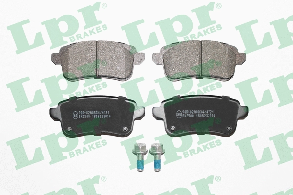 Brake Pad Set, disc brake (05P2014)