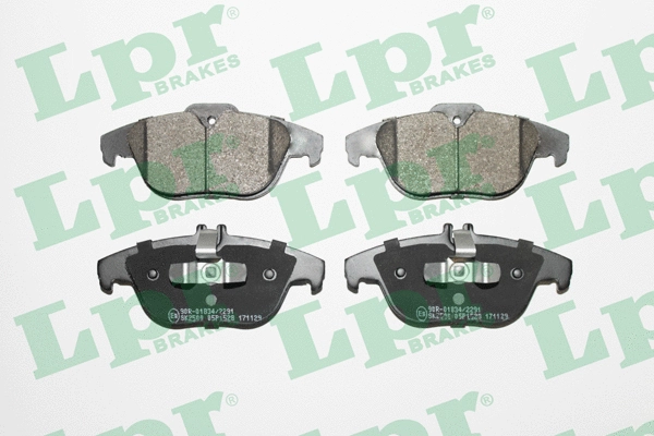 Brake Pad Set, disc brake (05P1528)