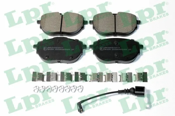 Brake Pad Set, disc brake (05P2254AK)