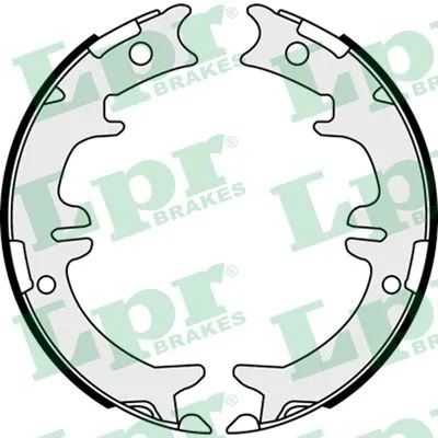 Brake Shoe Set, parking brake (08340)