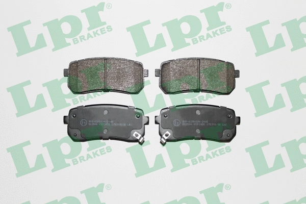 Brake Pad Set, disc brake (05P1450)