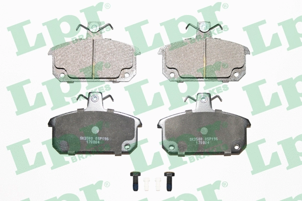 Brake Pad Set, disc brake (05P196)