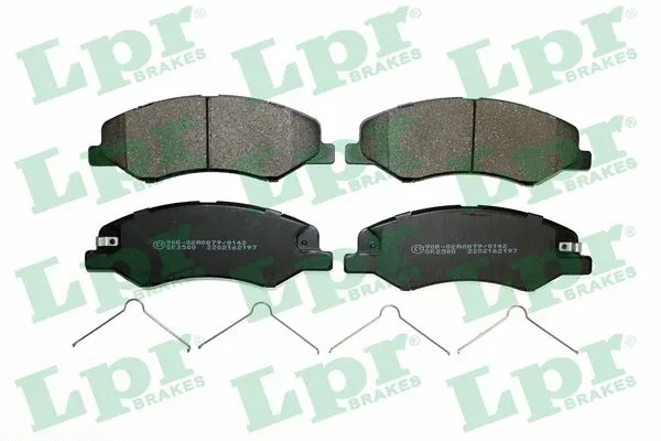 Brake Pad Set, disc brake (05P2197)