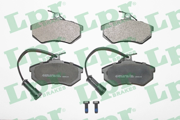 Brake Pad Set, disc brake (05P1868)