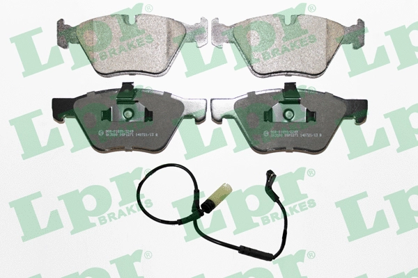 Brake Pad Set, disc brake (05P1271A)