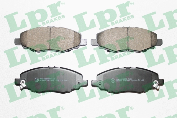 Brake Pad Set, disc brake (05P1449)