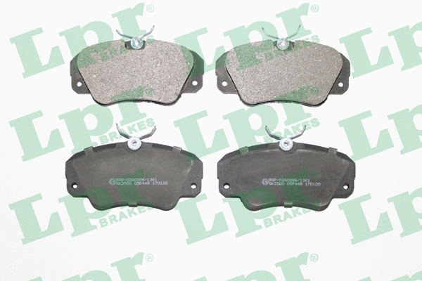 Brake Pad Set, disc brake (05P449)
