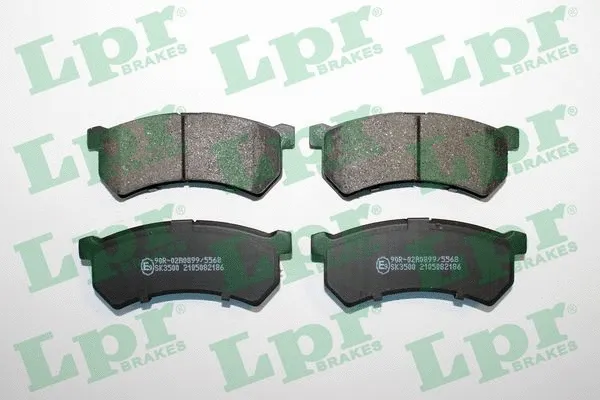 Brake Pad Set, disc brake (05P2186)