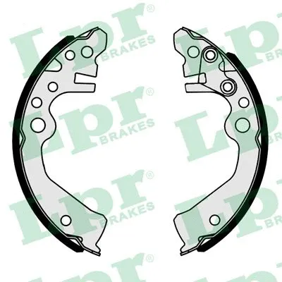 Brake Shoe Set (01142)