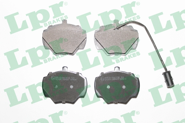 Brake Pad Set, disc brake (05P431)