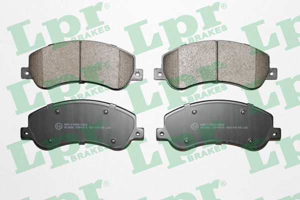 Brake Pad Set, disc brake (05P1679)