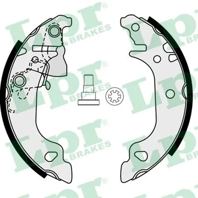 Brake Shoe Set (07920)