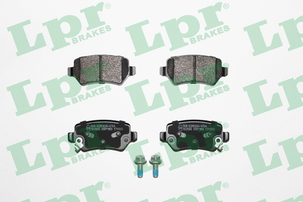 Brake Pad Set, disc brake (05P1983)