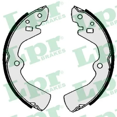 Brake Shoe Set (05480)
