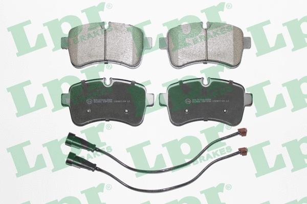 Brake Pad Set, disc brake (05P1296A)