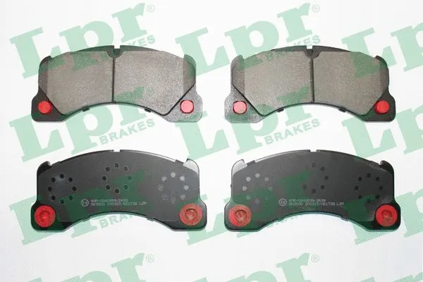Brake Pad Set, disc brake (05P1738)