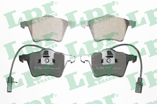 Brake Pad Set, disc brake (05P975)