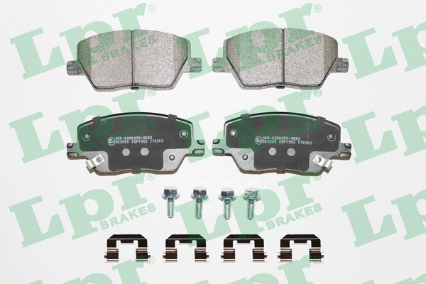 Brake Pad Set, disc brake (05P1952K)