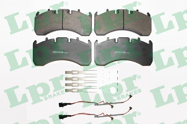 Brake Pad Set, disc brake (05P1539B)