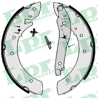 Brake Shoe Set (02840)