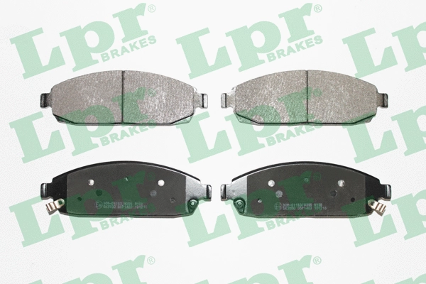 Brake Pad Set, disc brake (05P1403)