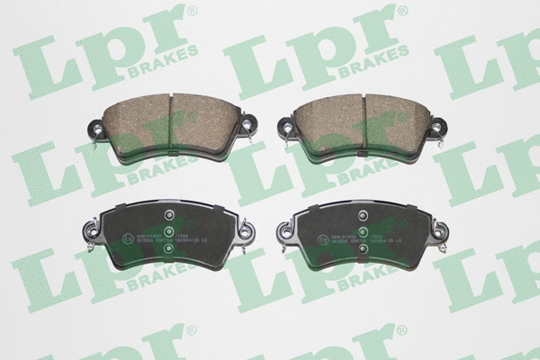 Brake Pad Set, disc brake (05P766)