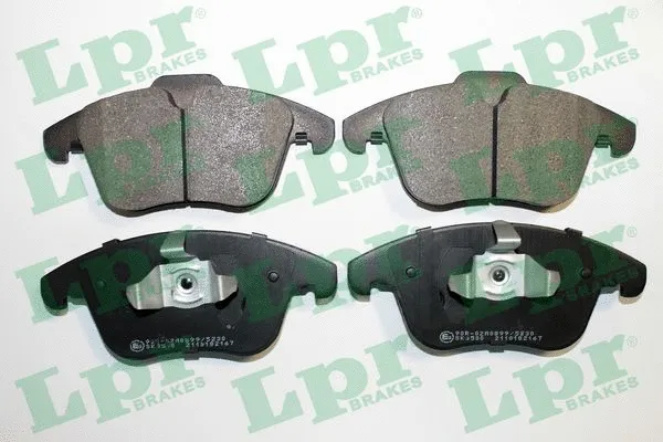 Brake Pad Set, disc brake (05P2167)