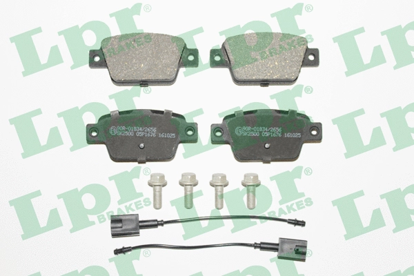 Brake Pad Set, disc brake (05P1676)