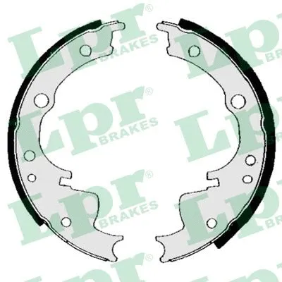 Brake Shoe Set (04330)