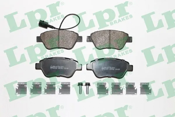 Brake Pad Set, disc brake (05P763K)